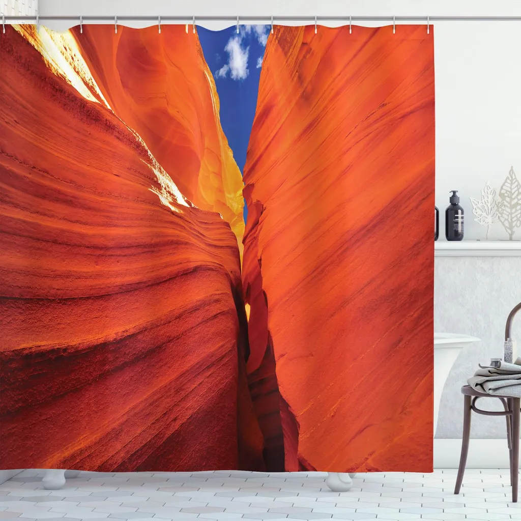 Tenda Doccia Moderna 175x200 cm ABAKUHAUS Grand Canyon Arizona