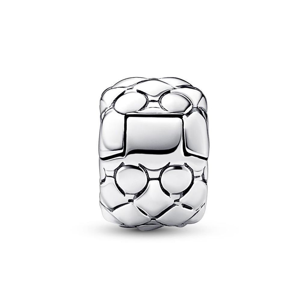 Pandora Clip Charm avec rivets 792746C00 Pendentif Image du produit 