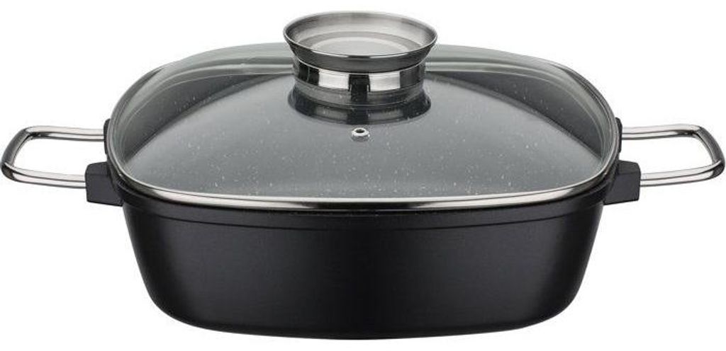 Tostatrice quadrata GSW Gourmet GRANIT 28 x 28 x 8,5 cm , Immagine del prodotto 