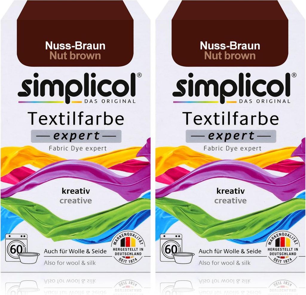 Textilfarbe expert Nuss-Braun DE Produktbild 