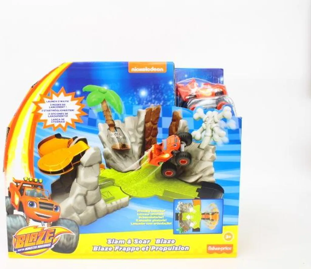 Arène de Cascade Blaze HRB31 avec Lanceur et Voiture Tout-Terrain