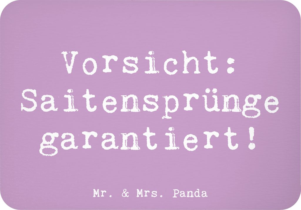 Mr. & Mrs. Panda magnet Spruch Shamisen Abenteuer - Lavendeltraum - Geschenk, traditionelle Musik, Saiteninstrument, Lernen, haftmagnet, whiteboard...