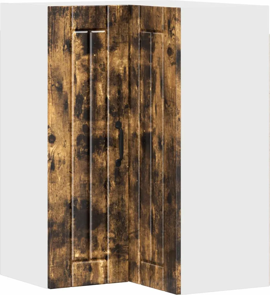 Mobile Modulare Cucina Rovere Fumé 57x57x80 cm Legno Multistrato