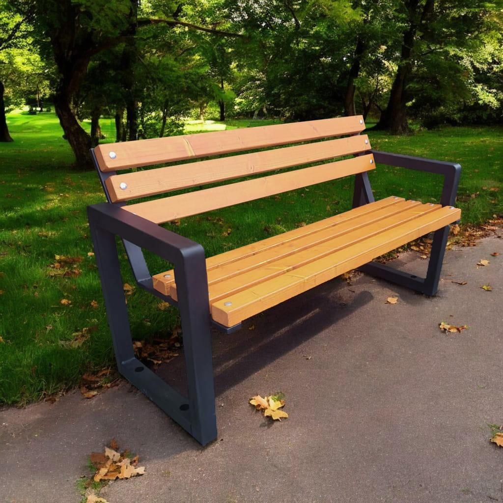 Carbone Bank 200 cm Pinia