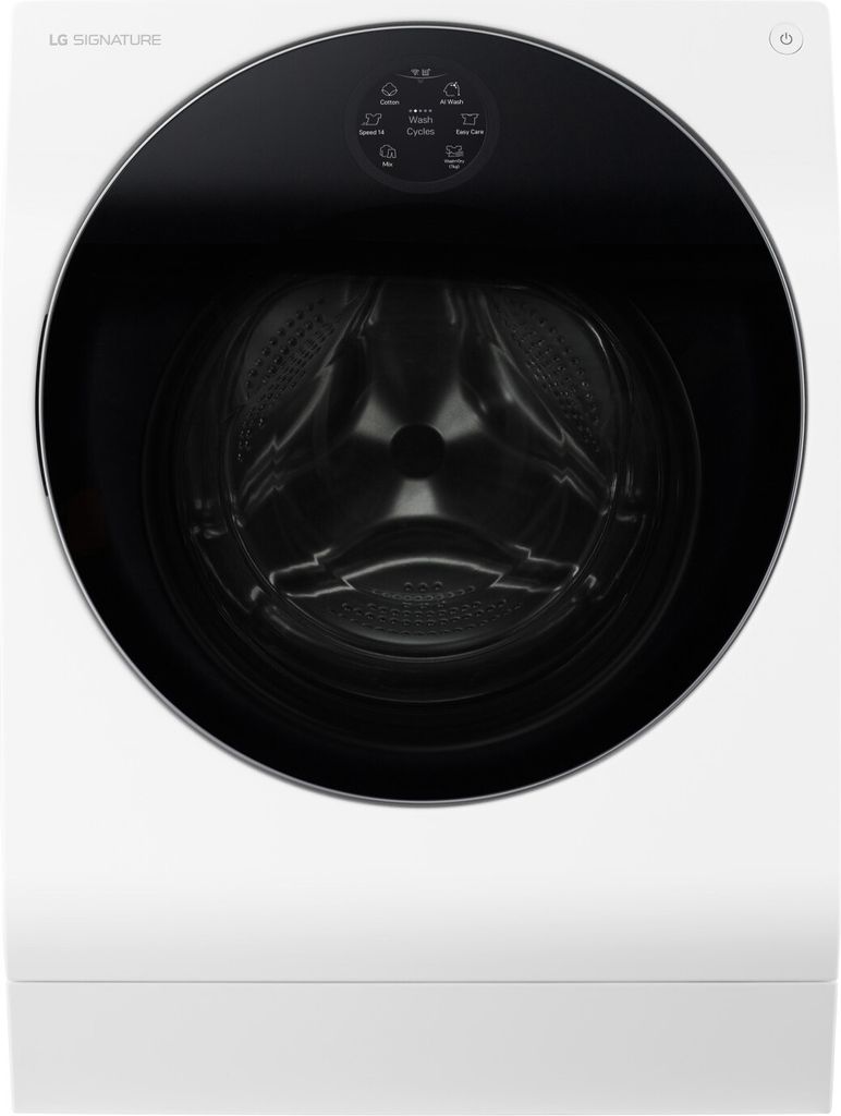 LG SIGNATURE LSWD100E Waschtrockner Freistehend Frontlader Produktbild 4