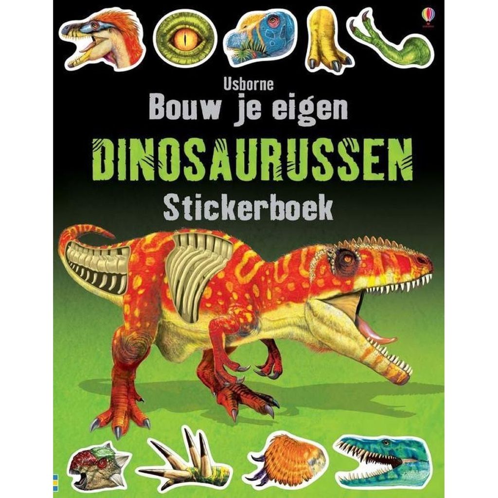 Bauen Sie Ihr eigenes Dinosaurier -Aufkleberbuch