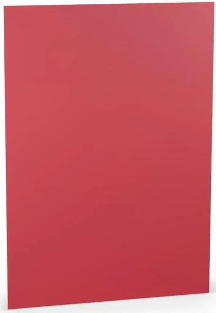 Papier A4 rouge mat 100g pour invitations et communication d'entreprise