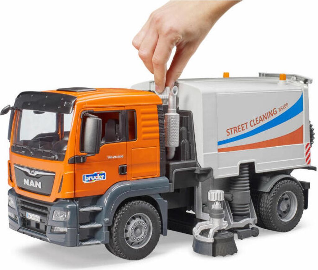 Bruder 03780 MAN TGS Nákladní automobil pro čištění ulic Obrázek produktu 17