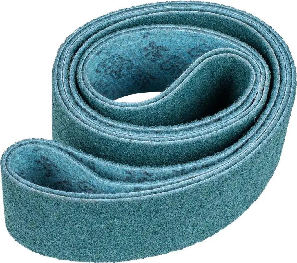 Bande abrasive Vlies VB non-tissé pour finition fine sur ponceuse longue