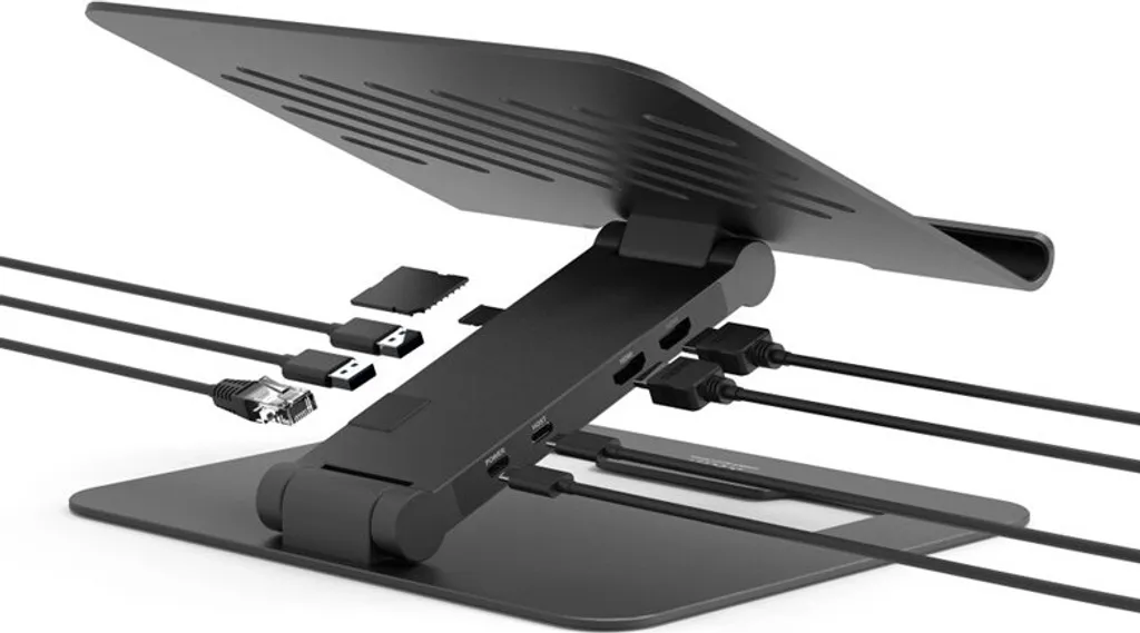 Finissez-en avec le mal de dos : Support PC Ajustable et Dock USB-C