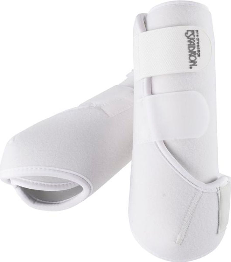 Eskadron Gamaschen Pro Dressage Vorne Weiß Vollblut