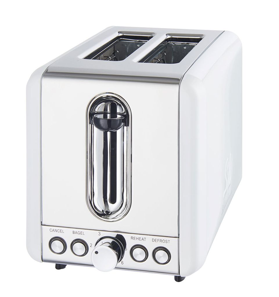 Schaub Lorenz Kompakt-Toaster 925 Watt Doppelschlitz weiß Produktbild 