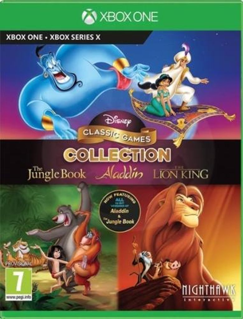 Disney Classic Games: Das Dschungelbuch. Aladdin. Der König der Löwen (XONE)