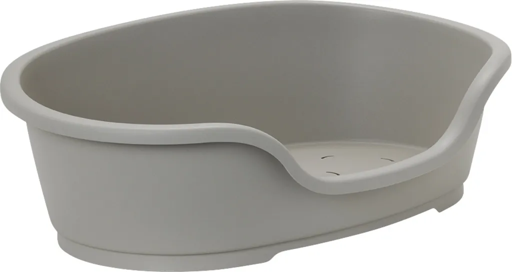 Dodo pour chien Somnus gris chaud en plastique pour intérieur