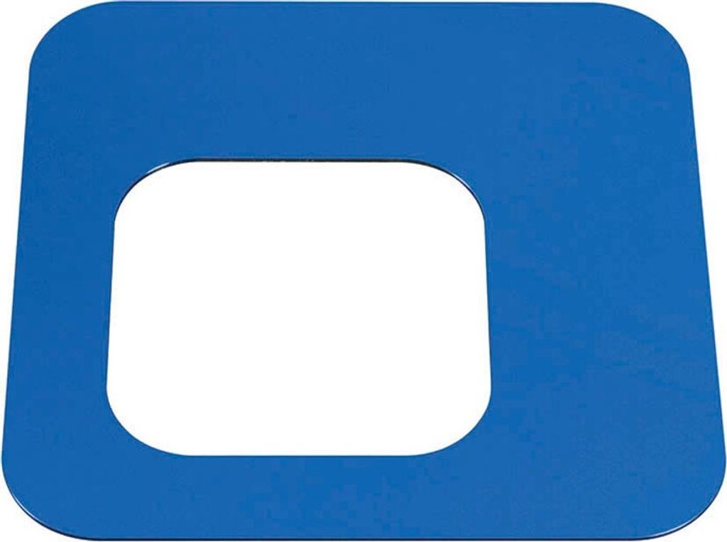 Deckel für TKG Pure Mülleimer 100,0 l weiß, blau