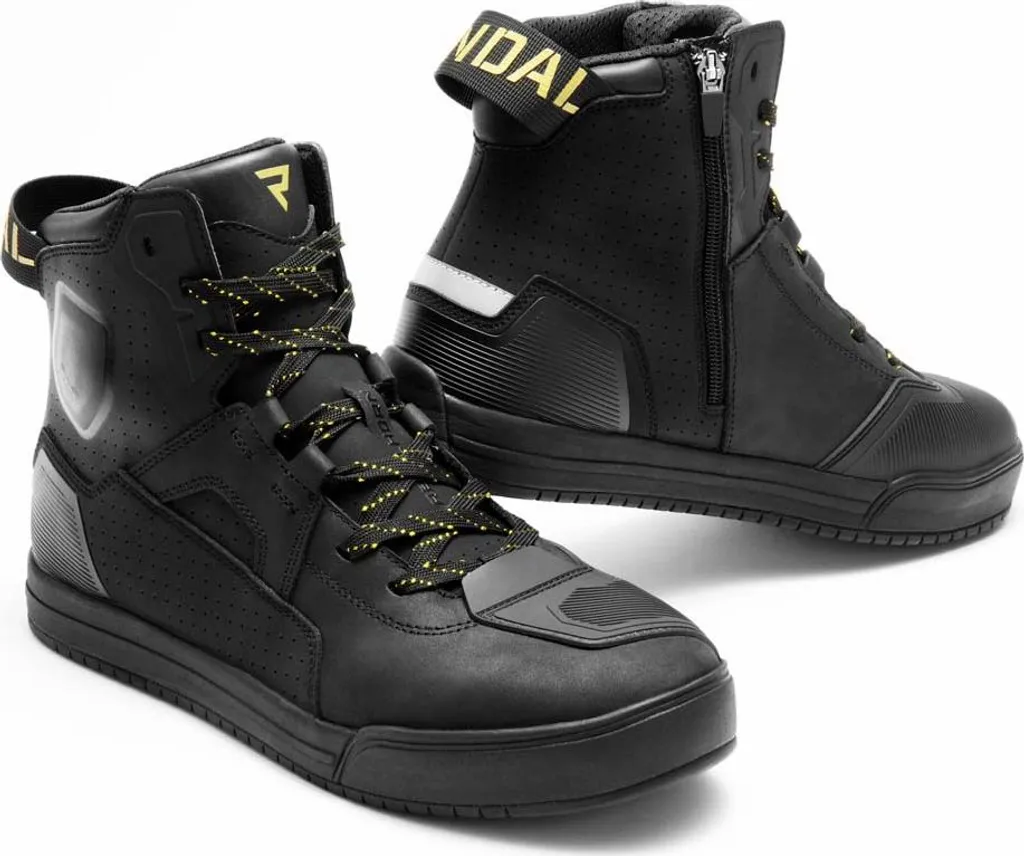Chaussures moto femme Rebelhorn Vandal II Noir 36 idéales pour la ville
