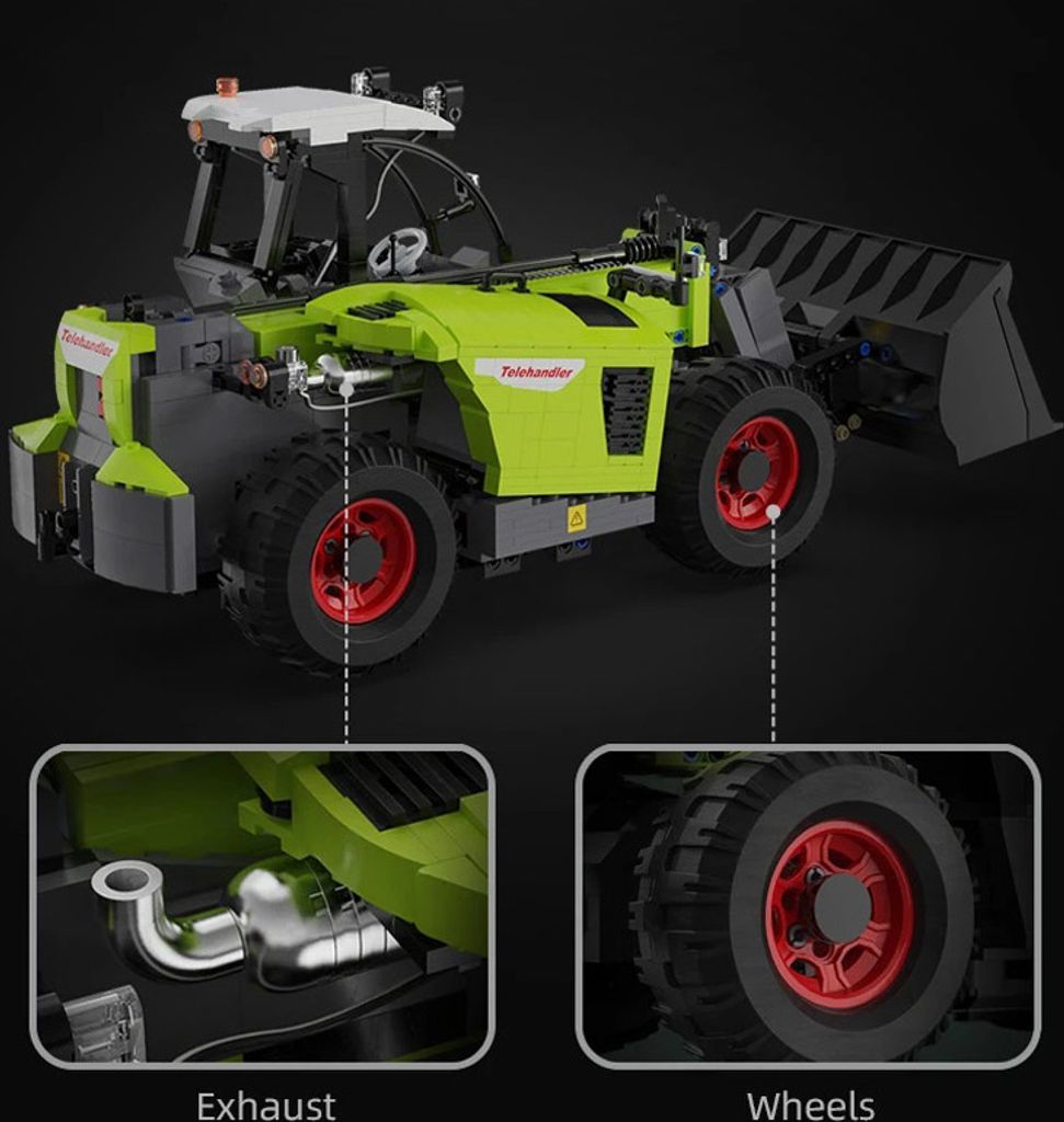 CaDA C61015W Teleskopický nakladač 1:17 C61051W Obrázok produktu 20
