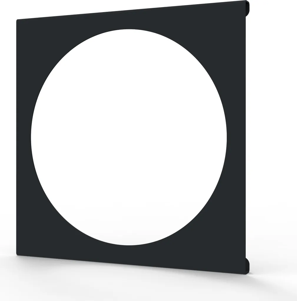 FTR Cadre en Vinyle Anthracite - Présentoir Mural pour Disque 33 Tours