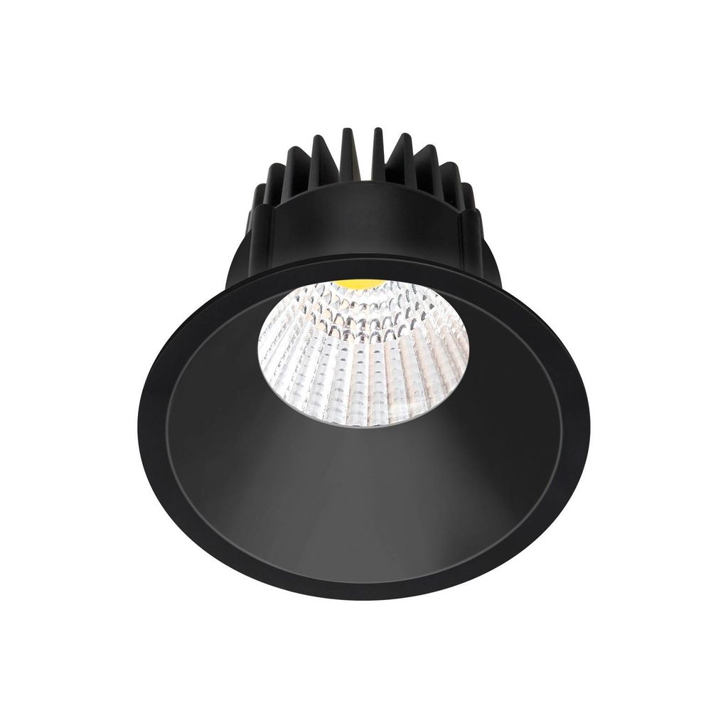 Arcchio LED-Downlight Niria, schwarz, 2.700K