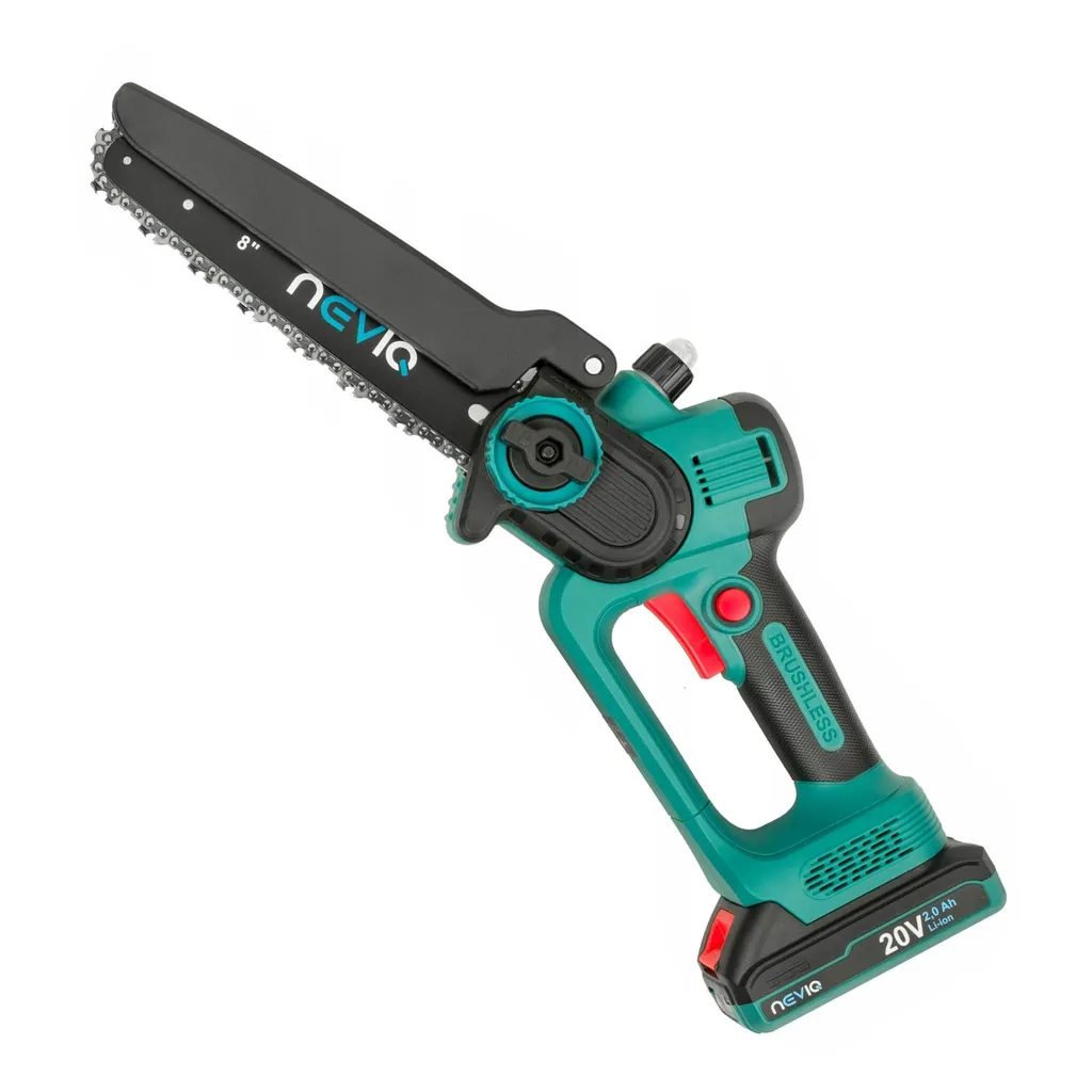 NEVIQ LX8303 Motosega Batteria 8'' Brushless 500W - Spedizione Rapida