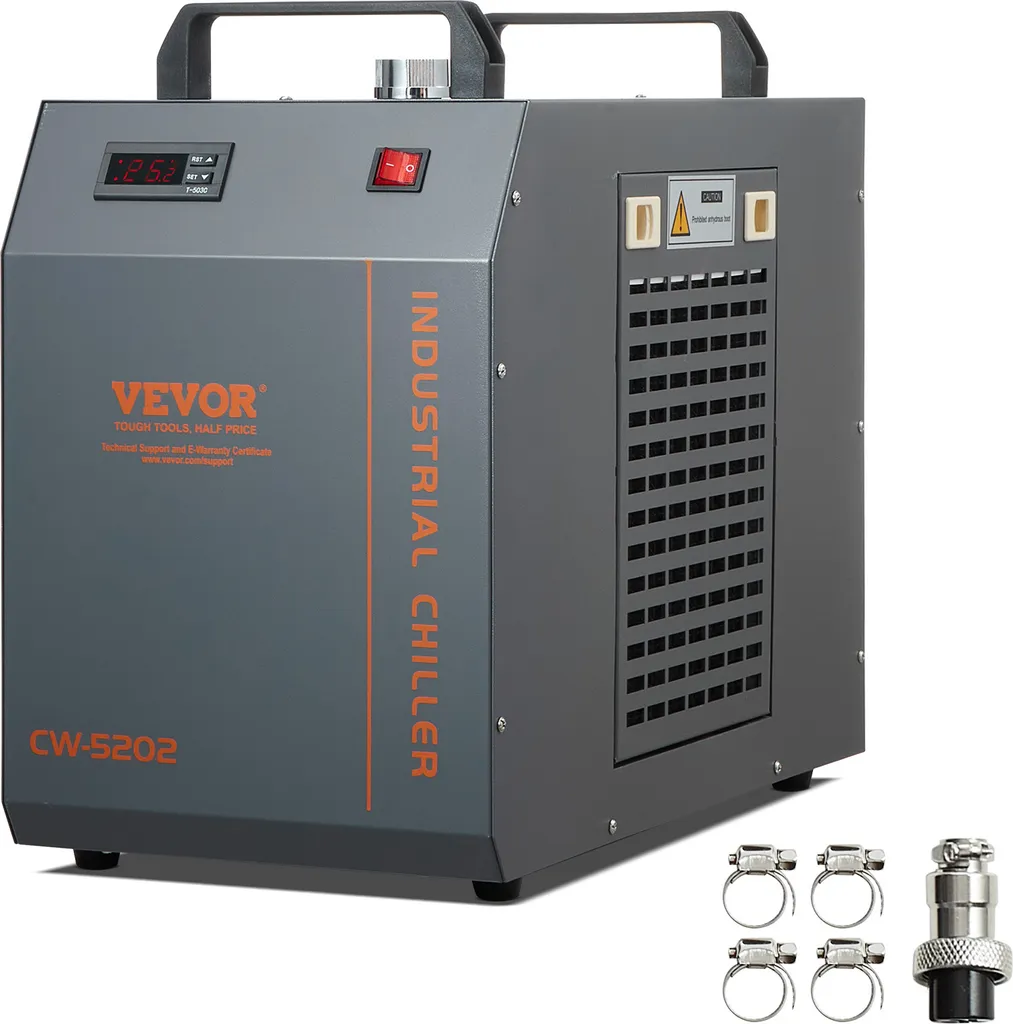 Évitez la Surchauffe Laser avec le Refroidisseur CW-5202 VEVOR 18L/min