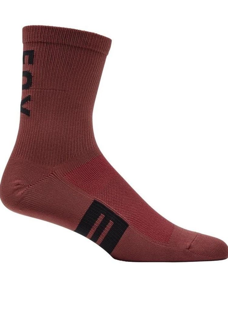 FOX Flexair Merino 6" Radsocken Herren - rust 43-45