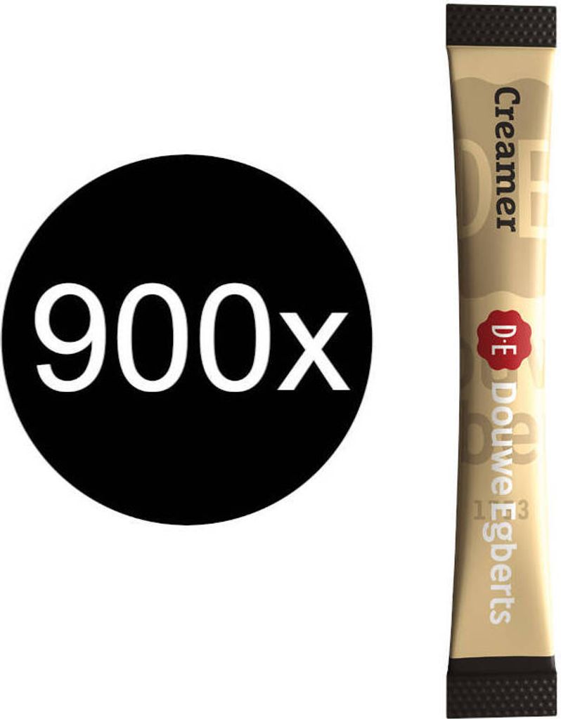 DOUWE EGBERTS Kaffeeweißer Creamer Sticks Großpackung 900 Portionen