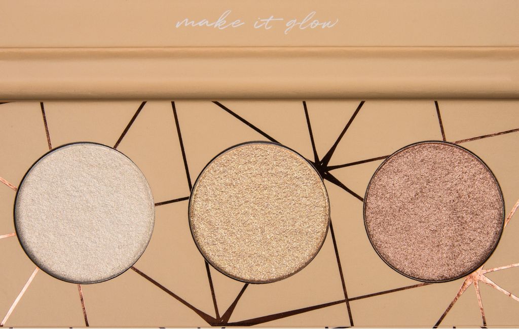 IBRA Glow Trio Highlighter-Palette 6,9g