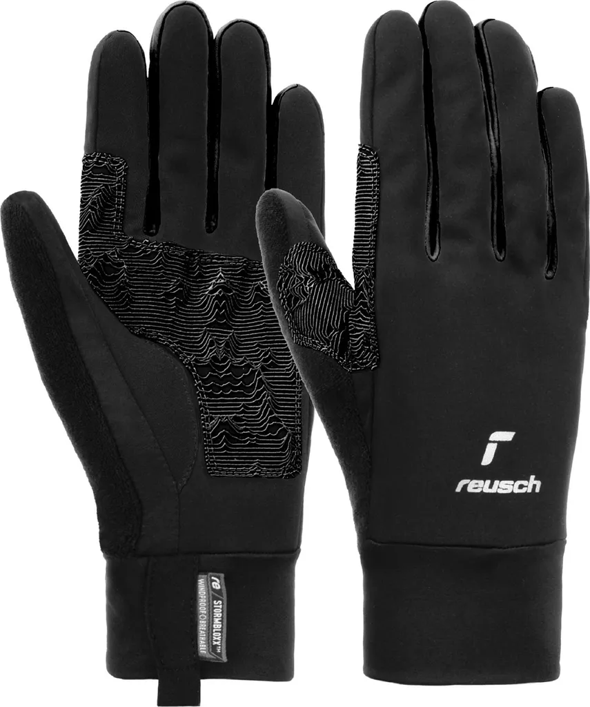 Gants Reusch Arien Stormbloxx Touch-tec noir et argent 7702 taille 10