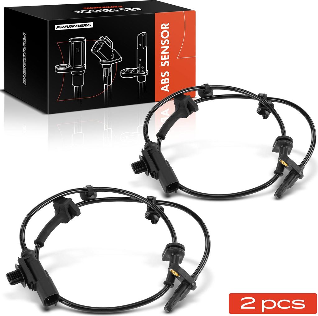 Frankberg 2x ABS Sensor Vorderachse beidseitig für Ford Fiesta VII HF HJ Fiesta VII Van 1.0L 1.1L 1.5L Bj ab 2017