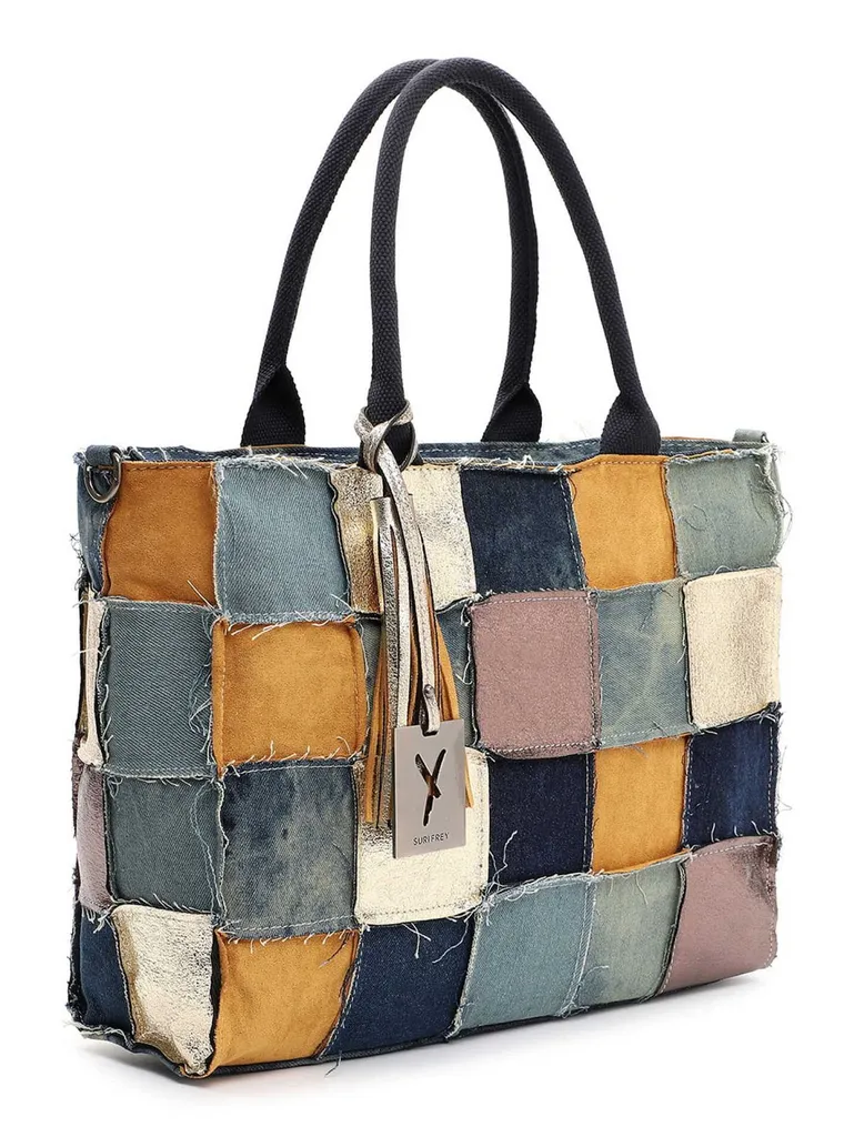 Ne manquez plus de place avec le sac shopper SFY Ashley Sand spacieux