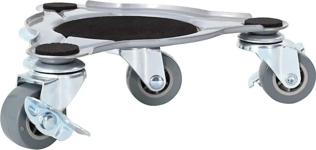 Roulettes de meubles vidaXL avec cric en acier lot de 4 pcs 1000 kg