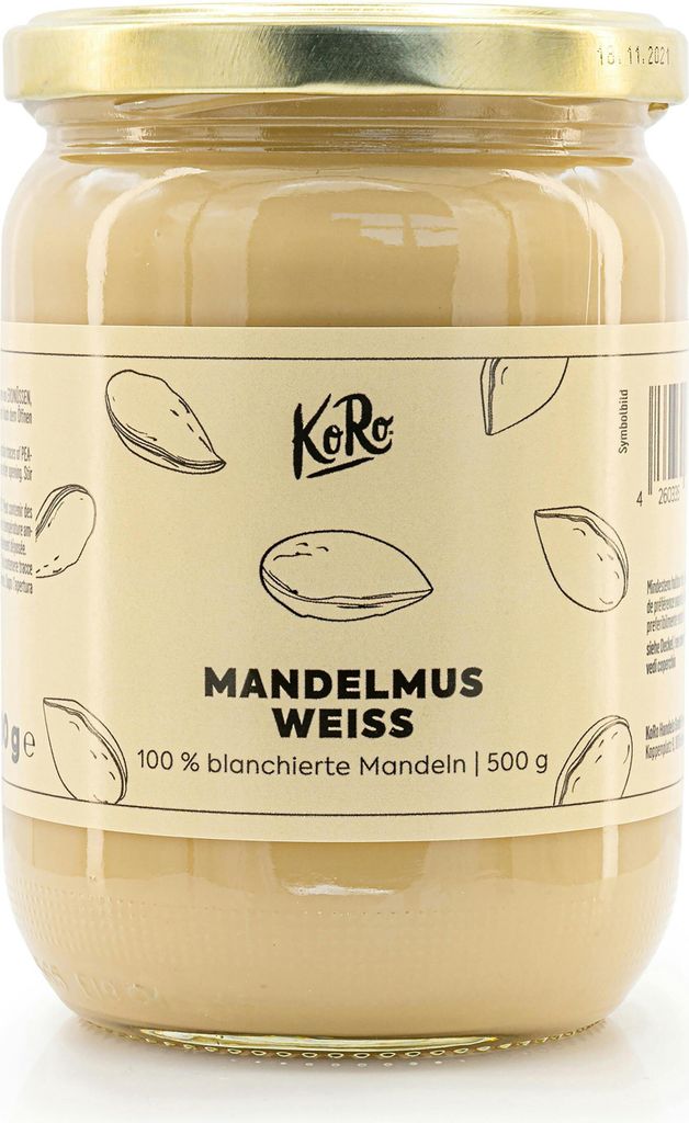 KoRo | Weißes Mandelmus 500 g Produktbild 1