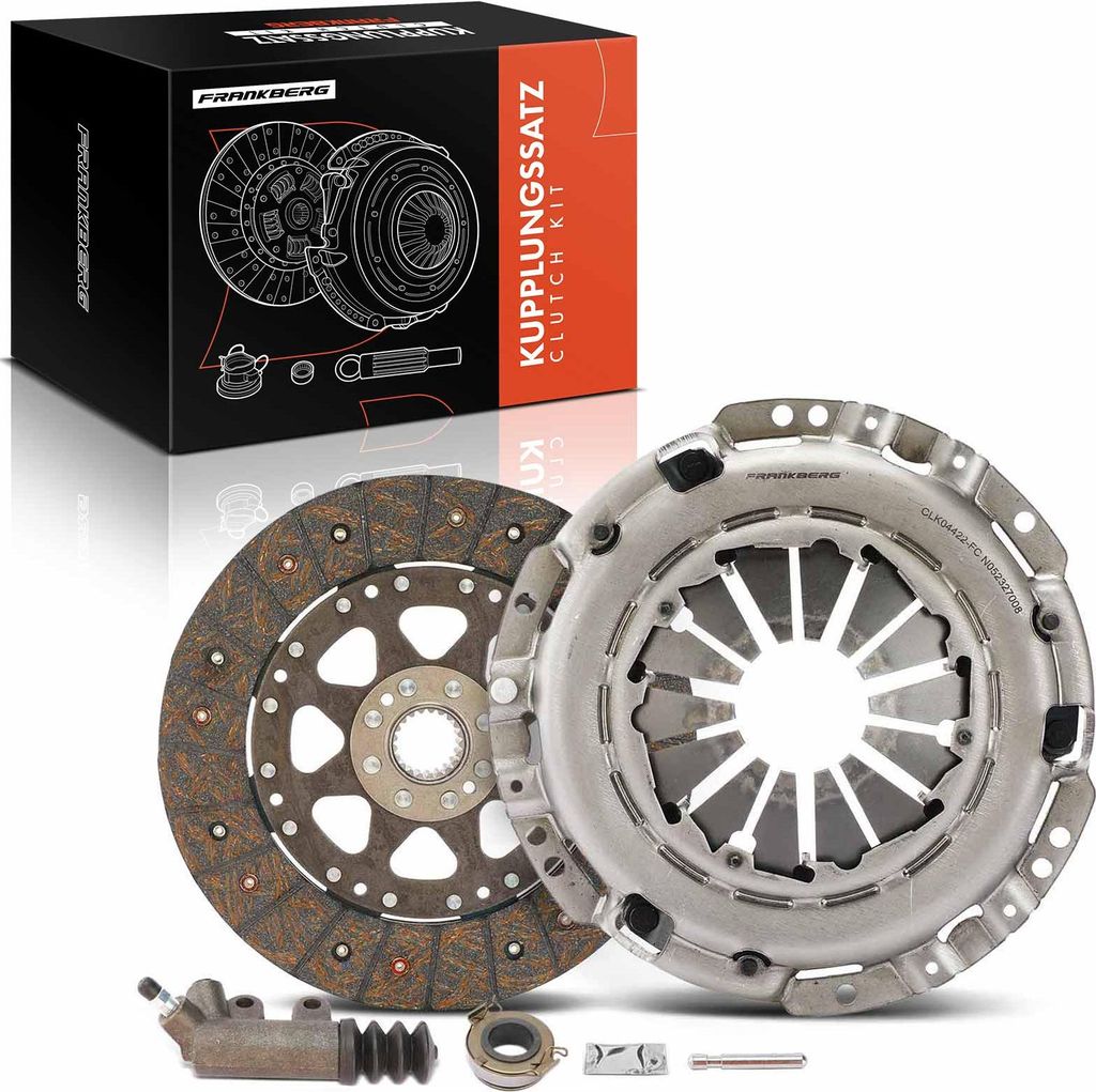 Frankberg 1x Kupplungssatz für Toyota Avensis Station Wagon Stufenheck Corolla Kombi Verso RAV 4 II 2.0L