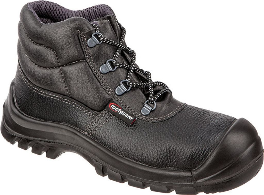 Footguard Sicherheitsschuhe Solid Mid S3 SRC Schwarz-44