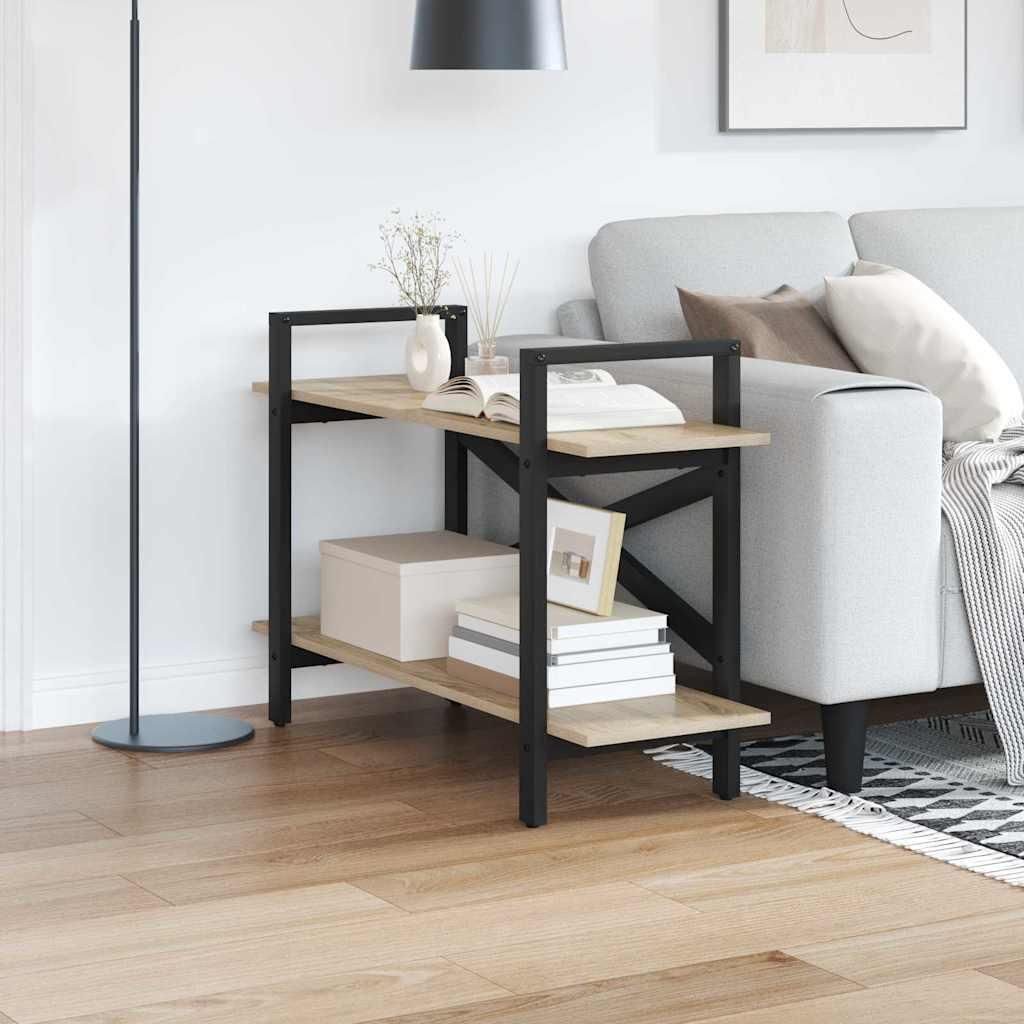 Maison Exclusive - Bücherregal Sonoma-Eiche 100 x 33,5 x 64 cm Holzwerkstoff