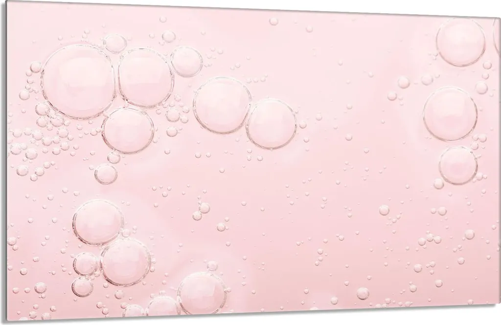 Piastra di copertura del piano cottura 80x52cm 1 pezzo in ceramica, rosa gocciola