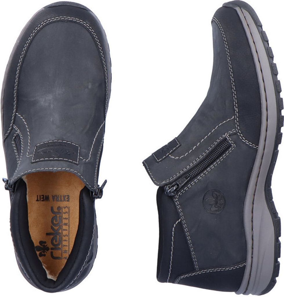 Rieker Herren Stiefeletten Warmfutter Reißverschluss Boots Produktbild 35