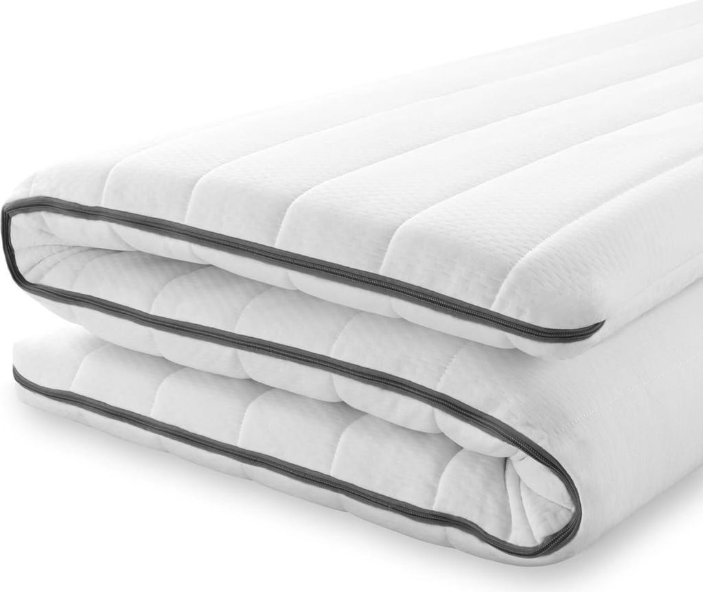 Mister Sandman 140x200 Matratzenauflage, Matratzen Kaltschaum Topper für Liegekomfort und Matratzenschutz, geeignet alle Boxspringbetten, weich, H...