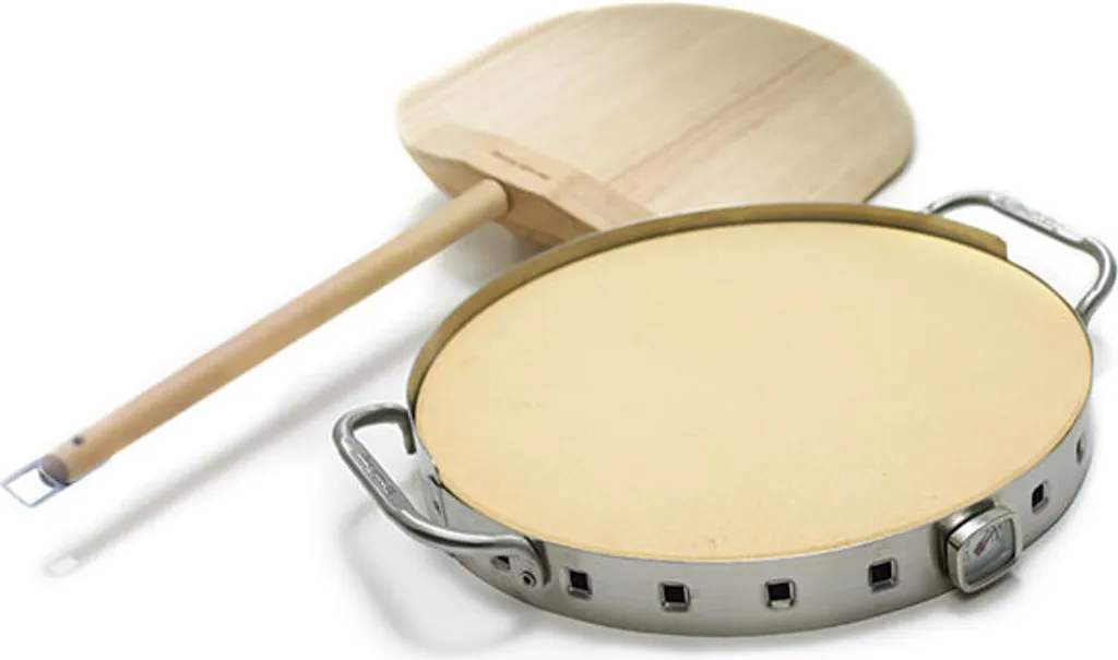 Broil King Pierre à Pizza Premium 38cm avec Pelle en bois - 63310