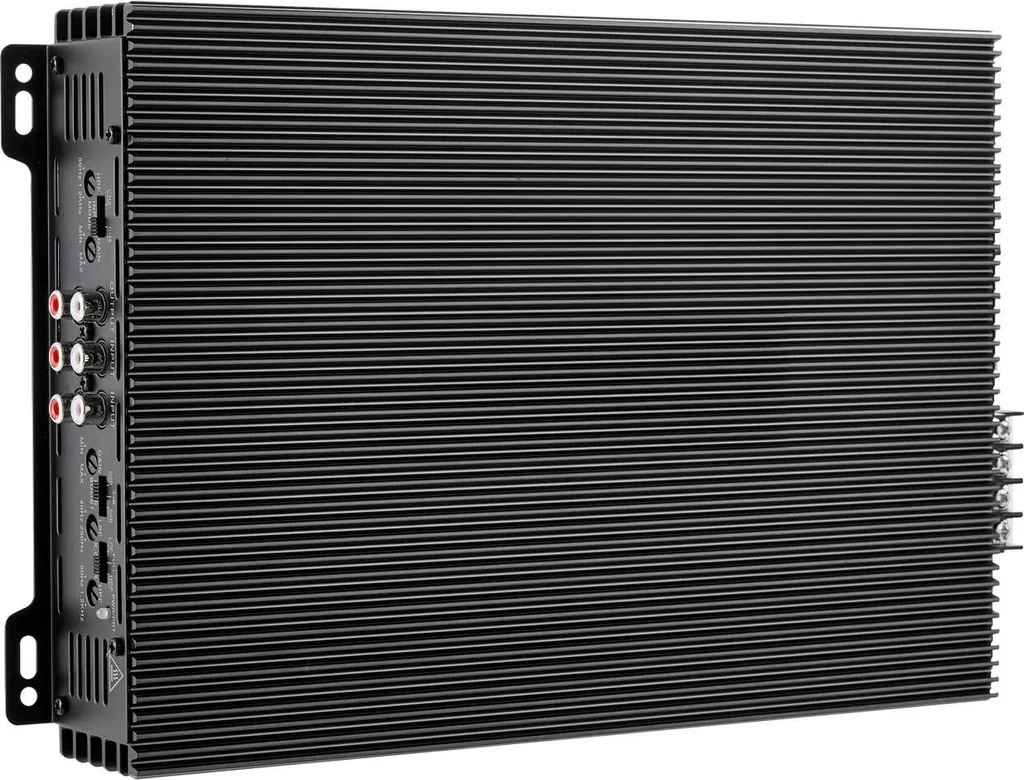 Amplificatore audio per auto, amplificatore per auto a 4 canali ponticellabile, amplificatore stereo multicanale in classe AB, max. 4 x 200 W a 4 ohm / 4 x 400 W a 2 ohm, alta potenza, per SUV, pick-up e veicoli fuoristrada