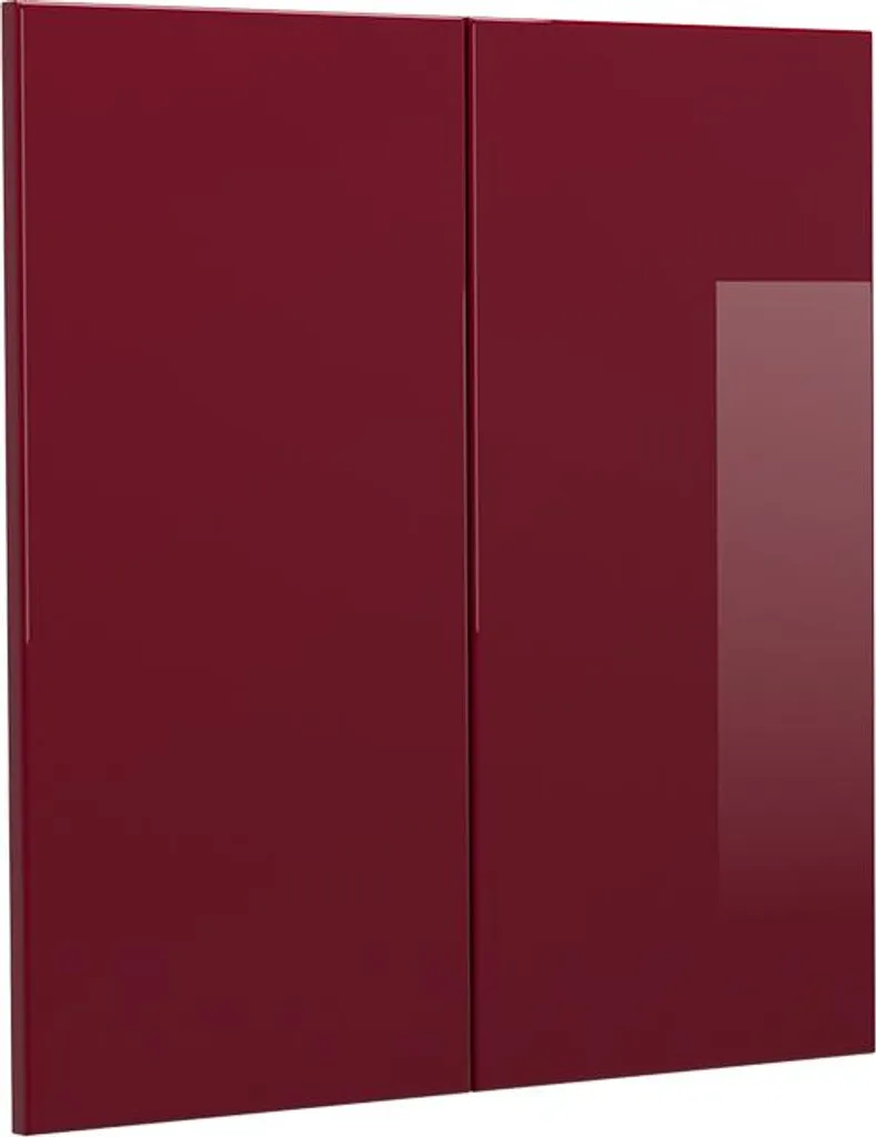 Vicco Frontale Cucina R-Line 59.2x59 cm Rosso Lucido per Pensile