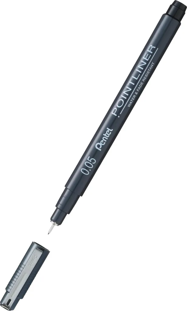 Set de 12 Stylos Pentel Pointliner pour Illustration et Lettrage Créatif - 3