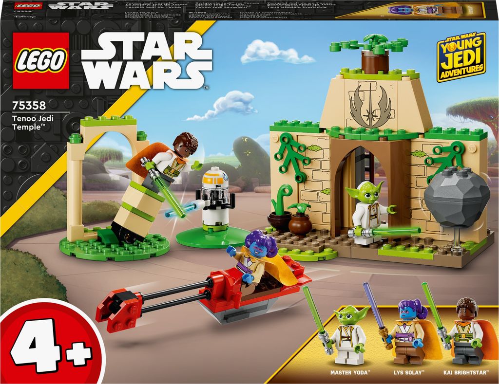 LEGO Star Wars Temple Jedi Tenoo avec figurine de Yoda - Image du produit 