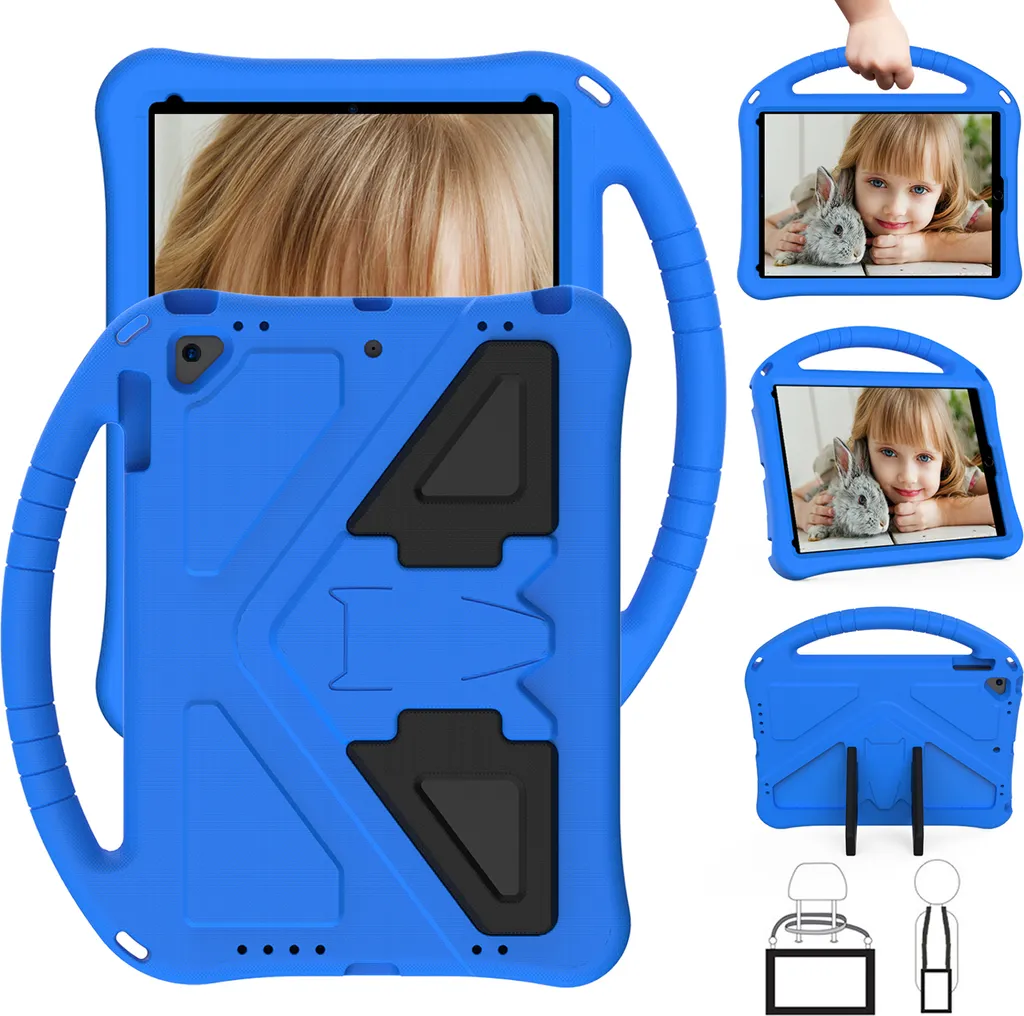 Custodia iPad Bambini Air 2 / 6 Gen / Pro 9.7 Blue - Antiurto EVA
