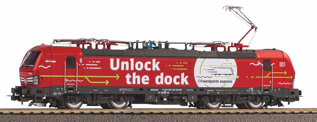 Piko E-Lok/Sound 193 342 Unlock the dock VI + PluX22 Dec. Produktbild 