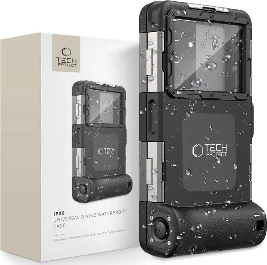 Tech-Protect Ipx8 Custodia subacquea universale Immagine del prodotto 