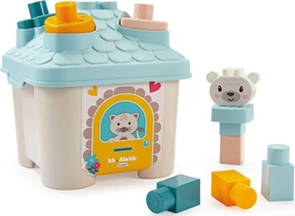 Playset Ecoiffier Animal House 4 Pièces : Premier Jeu d'Éveil pour Enfant