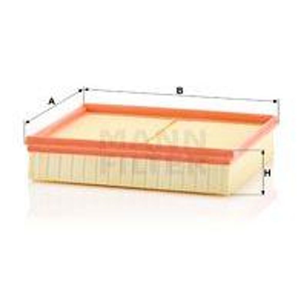 MANN-FILTER C 21 001 Luftfilter OE 0000900700 kompatibel mit Alaskan, NP300, X-Klasse
