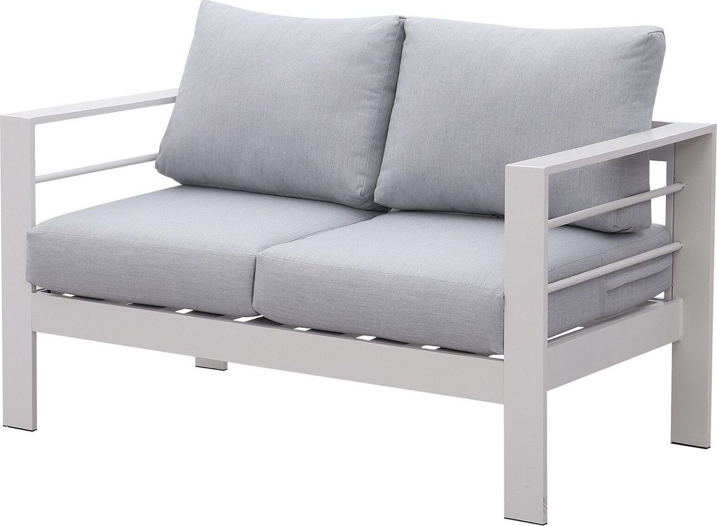 MEXO Loungesofa Gartenmöbel Set 2-Sitzer Gartensofa aus Produktbild 